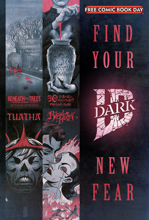 IDW Dark: Find Your New Fear FCBD 2025 (Bundle of 20) Cover A (Various) IDW Publishing Various  