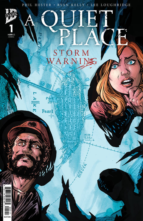 A Quiet Place: Storm Warning #1 Cover A (Kelly) IDW Publishing Phil Hester Phil Hester Ryan Kelly