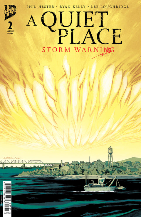 A Quiet Place: Storm Warning 2 Comic Declan Shalvey Variant IDW Publishing 2026