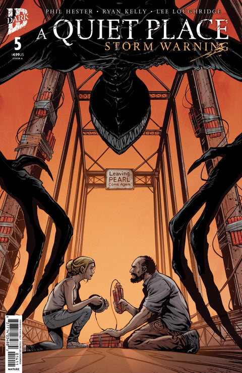 A Quiet Place: Storm Warning #5 Cover A (Kelly) IDW Publishing Phil Hester Phil Hester Ryan Kelly