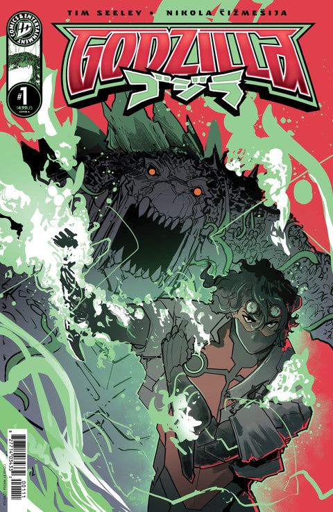 Godzilla [Kai-Sei Era] #1 Cover A (Cizmesija) IDW Publishing Tim Seeley Nikola Cizmesija Nikola Cizmesija