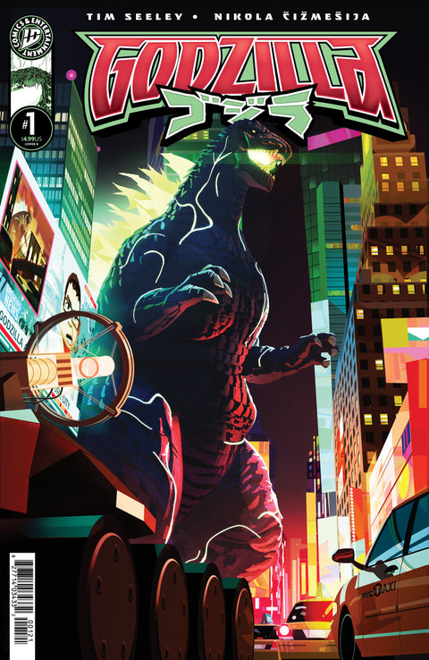 Godzilla [Kai-Sei Era] #1 Variant B (Byrand) IDW Publishing Tim Seeley Nikola Cizmesija Kade Byrand