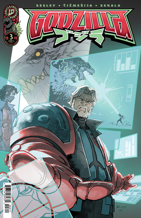 Godzilla (Kai-Sei Era) 3 Comic Nikola Cizmesija IDW Publishing 2025