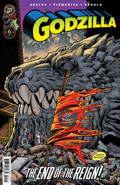 Godzilla (Kai-Sei Era) 6 Comic Dan Jurgens The Death of Godzilla Secret Homage Variant IDW Publishing 2026