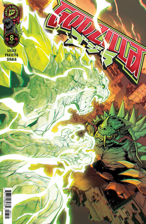 Godzilla [Kai-Sei Era] #8 Cover A (Prasetya) IDW Publishing Tim Seeley Hendry Prasetya Hendry Prasetya