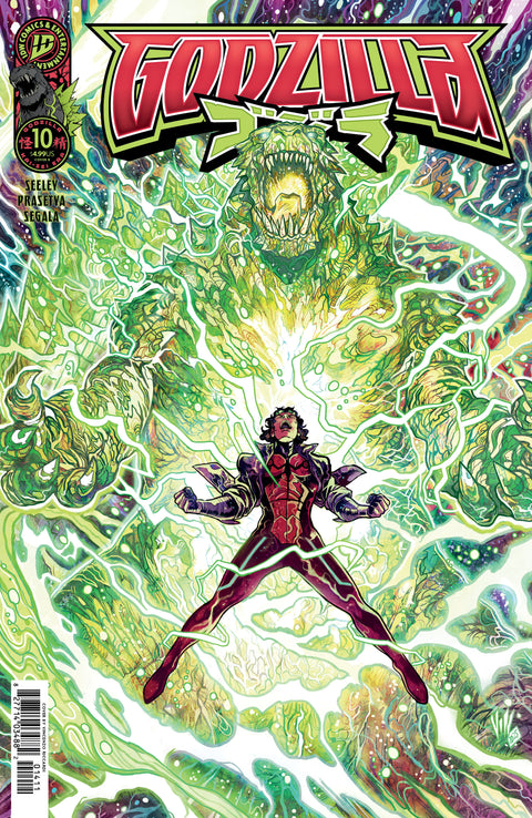 Godzilla [Kai-Sei Era] #10 Variant B (Riccardi) IDW Publishing Tim Seeley Giada Belviso Vincenzo Riccardi