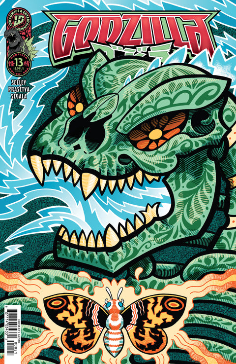 Godzilla [Kai-Sei Era] #13 Variant C Glow in the Dark (J. Gonzo) IDW Publishing Tim Seeley Hendry Prasetya J. Gonzo