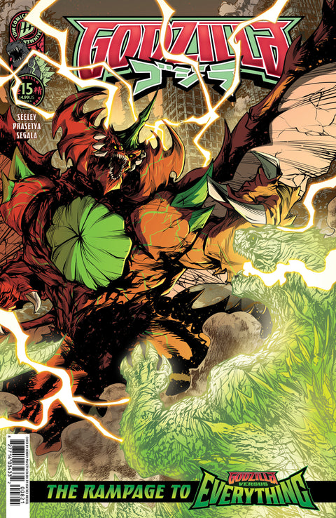 Godzilla [Kai-Sei Era] #15 Cover A (Prasetya) IDW Publishing Tim Seeley Isaac Goodhart Hendry Prasetya