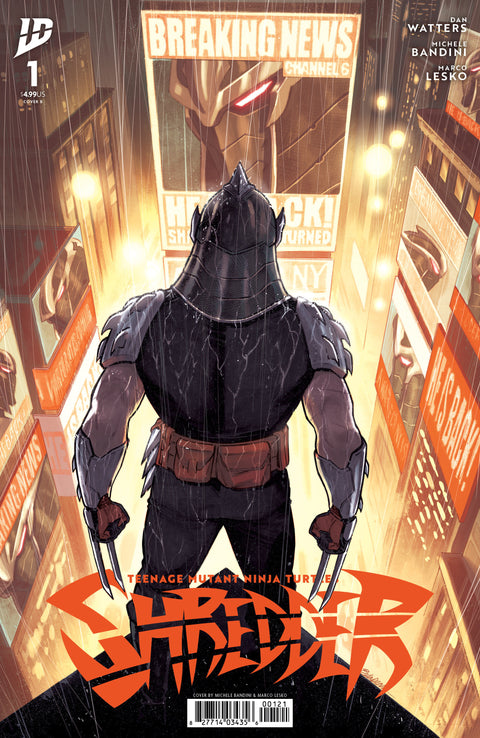 Teenage Mutant Ninja Turtles: Shredder 1 Comic Michele Bandini Variant IDW Publishing 2025