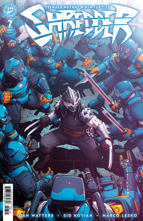 Teenage Mutant Ninja Turtles: Shredder #7 Cover A (Santolouco) IDW Publishing Dan Watters Sid Kotian Mateus Santolouco