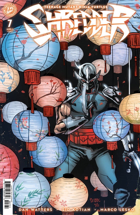 Teenage Mutant Ninja Turtles: Shredder #7 Variant C (Goodhart) IDW Publishing Dan Watters Sid Kotian Isaac Goodhart