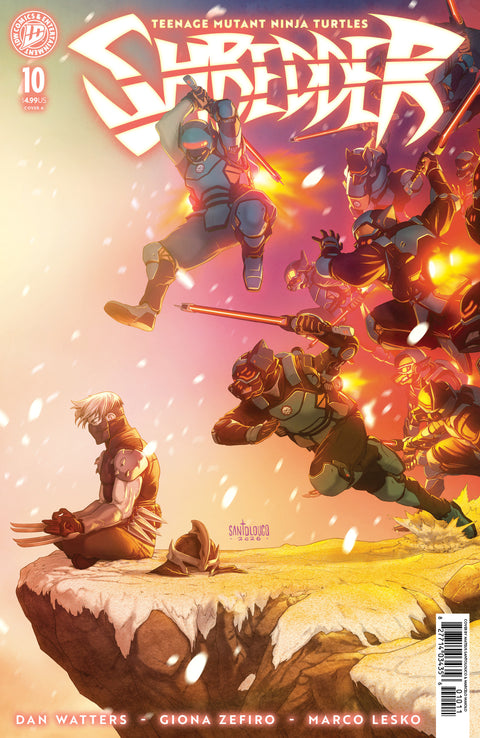 Teenage Mutant Ninja Turtles: Shredder #10 Cover A (Santolouco) IDW Publishing Dan Watters Giona Zefiro Mateus Santolouco