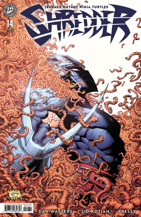 Teenage Mutant Ninja Turtles: Shredder #14 Variant C (Robson) IDW Publishing Dan Watters Sid Kotian Will Robson