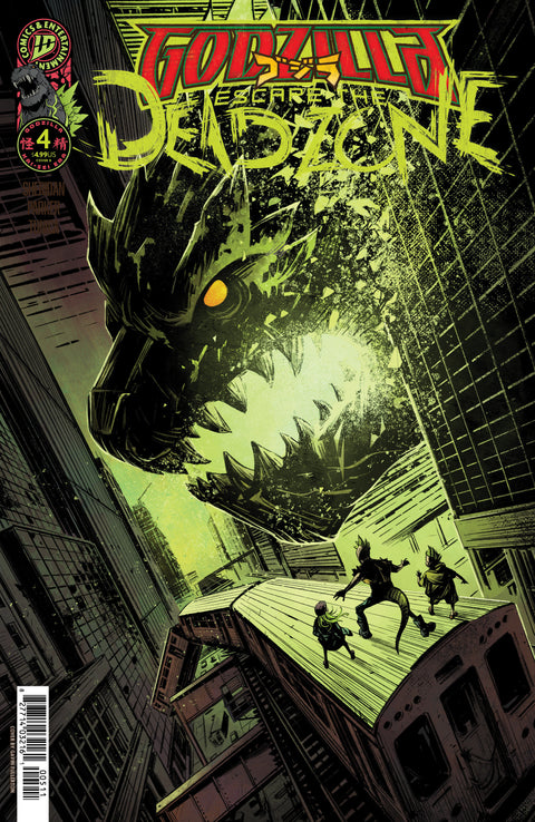 Godzilla: Escape the Deadzone 4 Comic Gavin Fullerton Variant IDW Publishing 2025