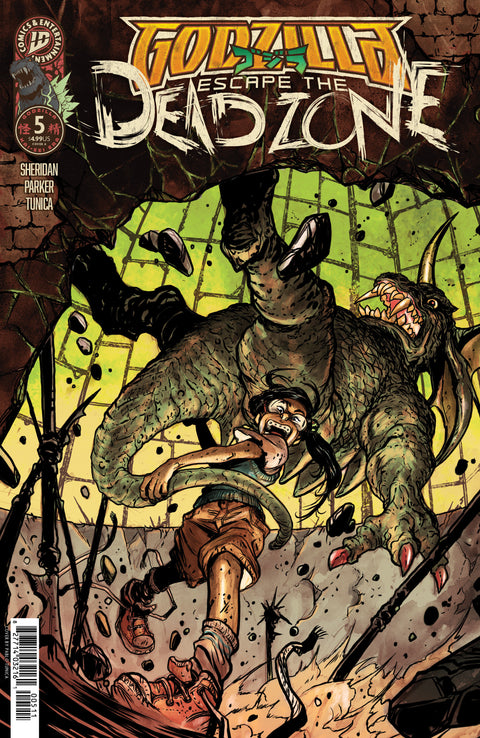 Godzilla: Escape the Deadzone 5 Comic Pablo Tunica IDW Publishing 2025