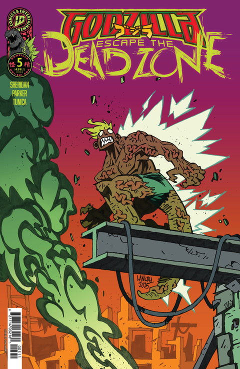 Godzilla: Escape the Deadzone 5 Comic Jon Lankry Variant IDW Publishing 2025