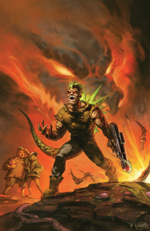 Godzilla: Escape the Deadzone [Kai-Sei Era] #6 Variant RI (25) (Bousema Full Art) 1:25 IDW Publishing Ethan Parker Pablo Tunica James Bousema