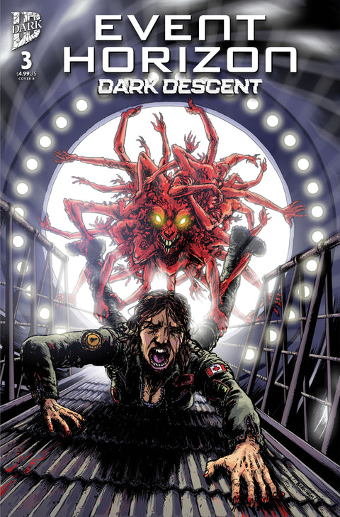 Event Horizon: Dark Descent 3 Comic Chris Burnham Variant IDW Publishing 2025