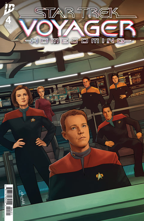 Star Trek: Voyager - Homecoming 4 Comic Jake Bartok Variant IDW Publishing 2026