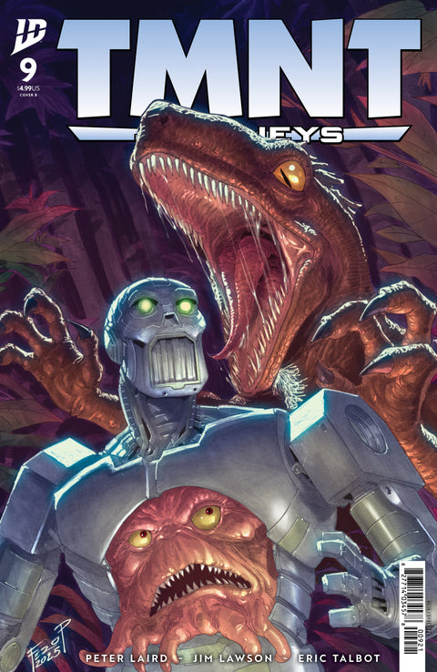 TMNT: Journeys #9 Variant B (Pe) IDW Publishing Peter Laird Jim Lawson Fero Pe