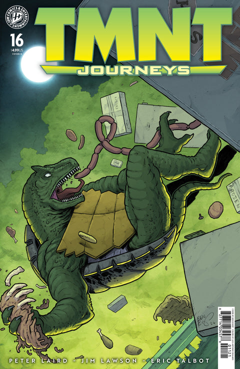 TMNT: Journeys #16 Variant B (Bishop) IDW Publishing Peter Laird Jim Lawson Ben Bishop