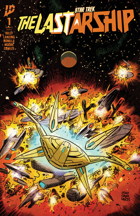 Star Trek: The Last Starship 1 Comic Francesco Francavilla IDW Publishing 2025