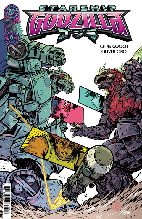Starship Godzilla [Kai-Sei Era] #6 Cover A (Ono) IDW Publishing Chris Gooch Oliver Ono Oliver Ono