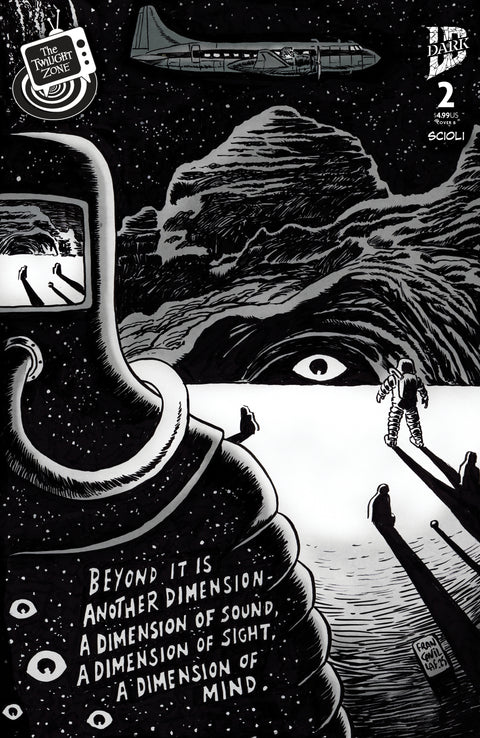 The Twilight Zone (IDW) 2 Comic Francesco Francavilla Connecting Variant IDW Publishing 2025