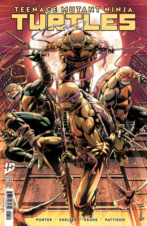 Teenage Mutant Ninja Turtles: Annual 2025 1 Comic Serg Acua Variant IDW Publishing 2025