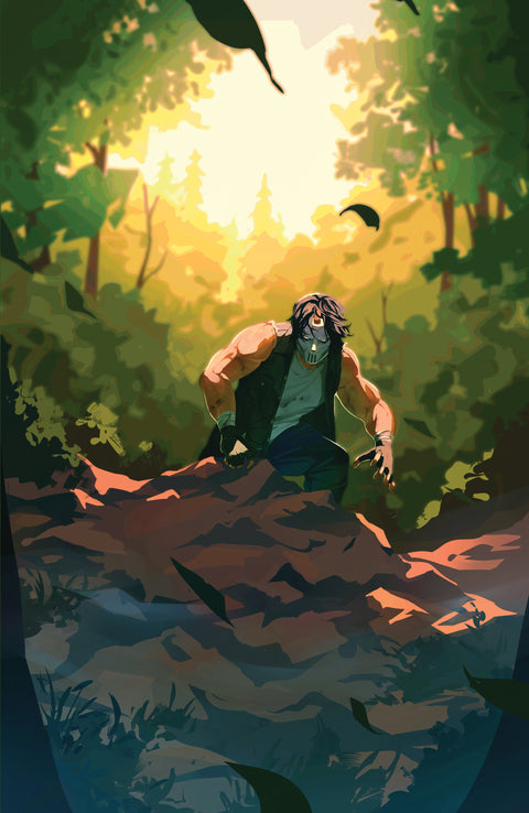 Teenage Mutant Ninja Turtles: Casey Jones #5 Variant RI (25) (cherriielle Full Art) 1:25 IDW Publishing Alex Paknadel Amancay Nahuelpan Cherriielle