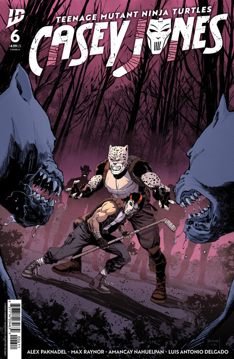 Teenage Mutant Ninja Turtles: Casey Jones #6 Cover A (Nahuelpan) IDW Publishing Alex Paknadel Amancay Nahuelpan Amancay Nahuelpan