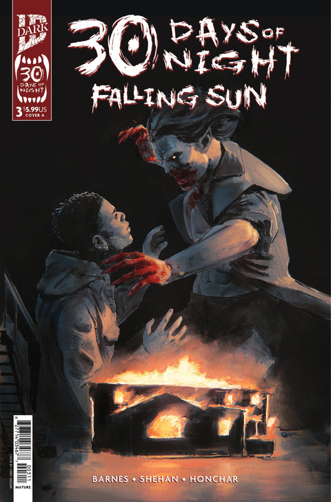 30 Days of Night: Falling Sun #3 Cover A (Shehan) IDW Publishing Rodney Barnes Chris Shehan Chris Shehan
