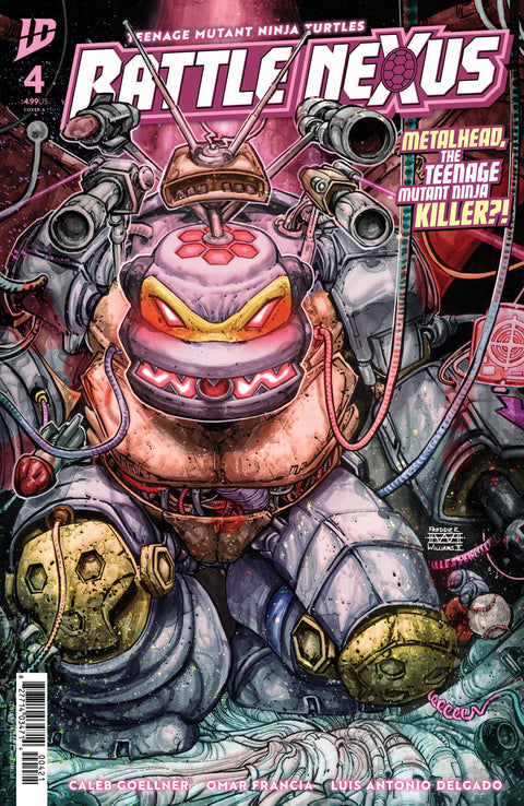 Teenage Mutant Ninja Turtles: Battle Nexus #4 Variant B (Williams II) IDW Publishing Caleb Goellner Omar Francia Freddie E. Williams II