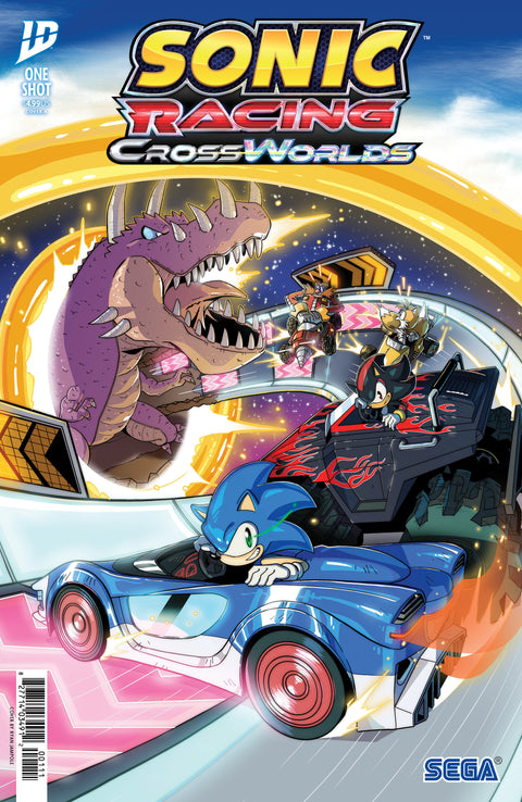 Sonic the Hedgehog: Sonic Racing CrossWorlds Cover A (Jampole) IDW Publishing Iasmin Ata Ryan Jampole Ryan Jampole