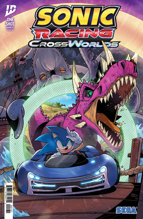 Sonic the Hedgehog: Sonic Racing CrossWorlds Variant RI (10) (Rothlisberger) 1:10 IDW Publishing Iasmin Ata Ryan Jampole Thomas Rothlisberger