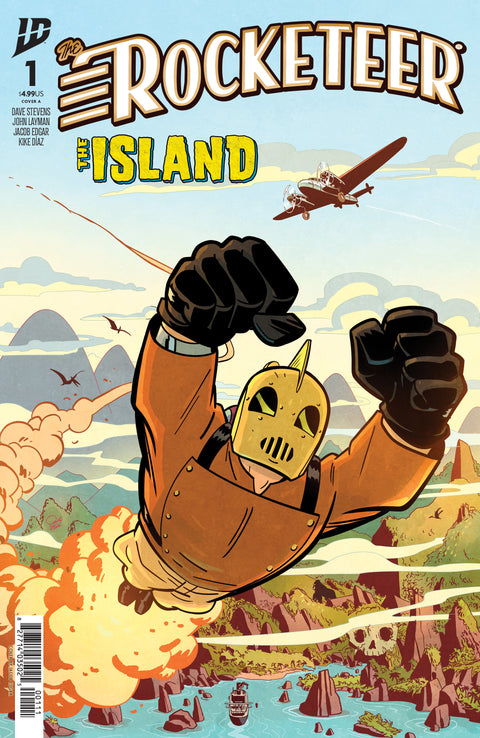 The Rocketeer: The Island #1 Cover A (Edgar) IDW Publishing John Layman Jacob Edgar Jacob Edgar