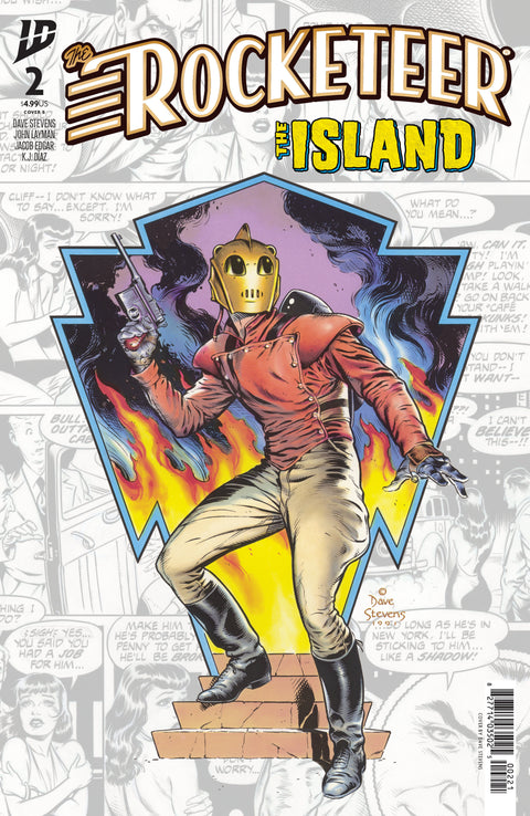 The Rocketeer: The Island #2 Variant B (Stevens) IDW Publishing John Layman Jacob Edgar Dave Stevens