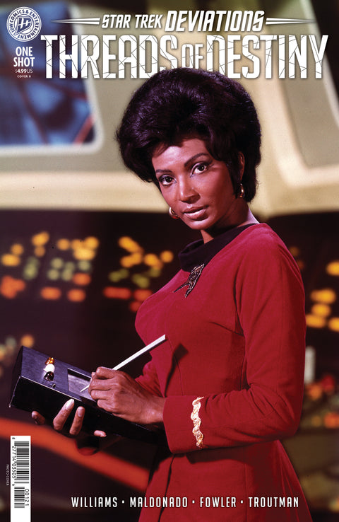 Star Trek: Deviations--Threads of Destiny Variant B (Photo Variant) IDW Publishing Stephanie Williams Gregory Maldonado 