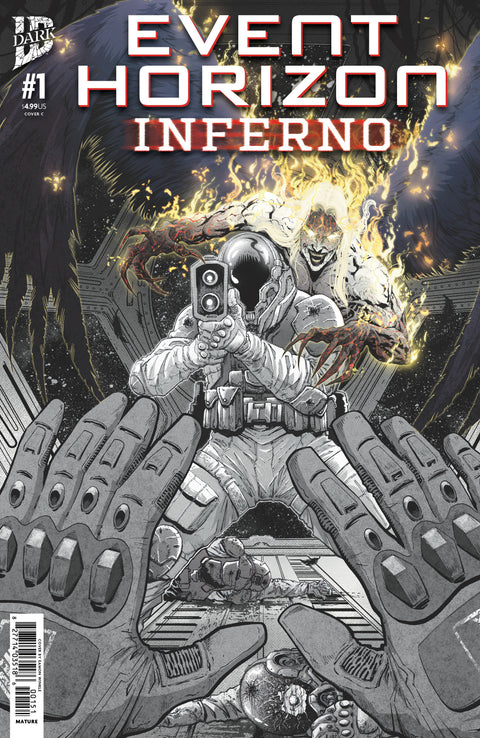 Event Horizon: Inferno #1 Variant C (Winkle) IDW Publishing Christian Ward Rob Carey 