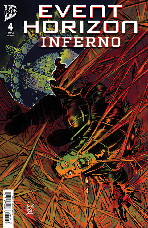 Event Horizon: Inferno #4 Variant RI (10) (Federici) 1:10 IDW Publishing Christian Ward Rob Carey Vincenzo Federici