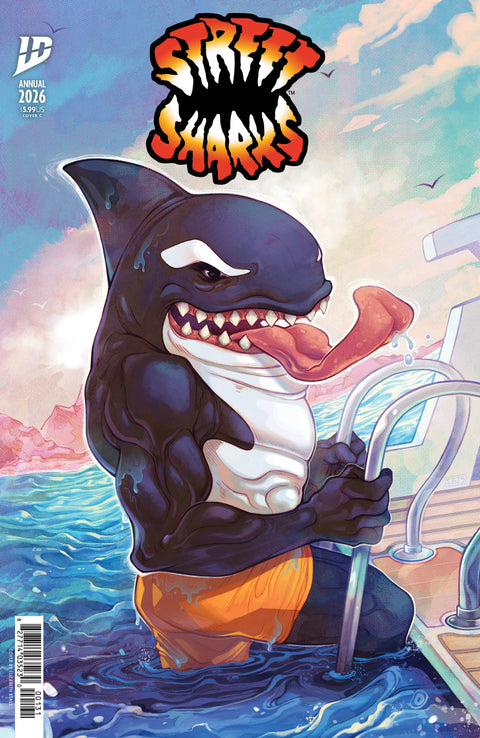 Street Sharks: Annual 2026 Variant C (Beals) IDW Publishing Jordan Morris Ariel Medel Elizabeth Beals