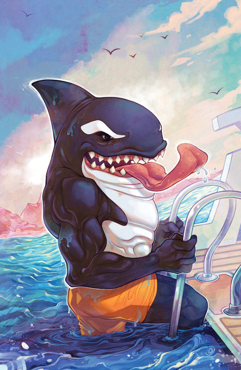 Street Sharks: Annual 2026 Variant RI (10) (Beals Full Art) 1:10 IDW Publishing Jordan Morris Ariel Medel Elizabeth Beals