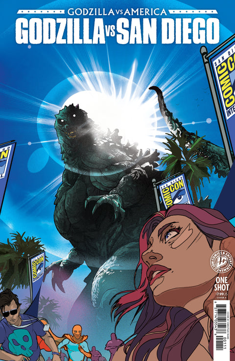 Godzilla Vs. America: San Diego Cover A (Ward) IDW Publishing Various Various Christian Ward