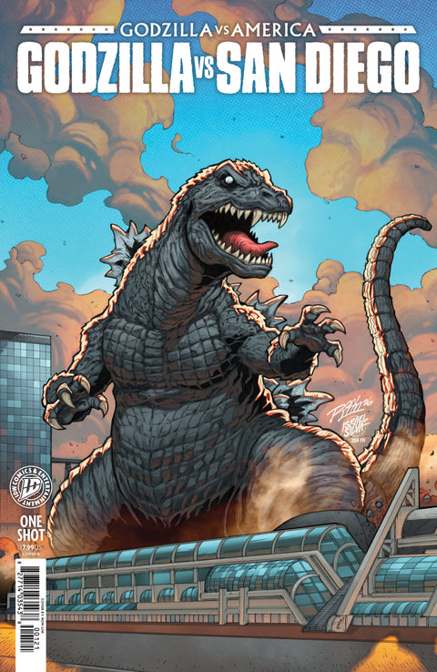 Godzilla Vs. America: San Diego Variant B (Lim) IDW Publishing Various Various Ron Lim
