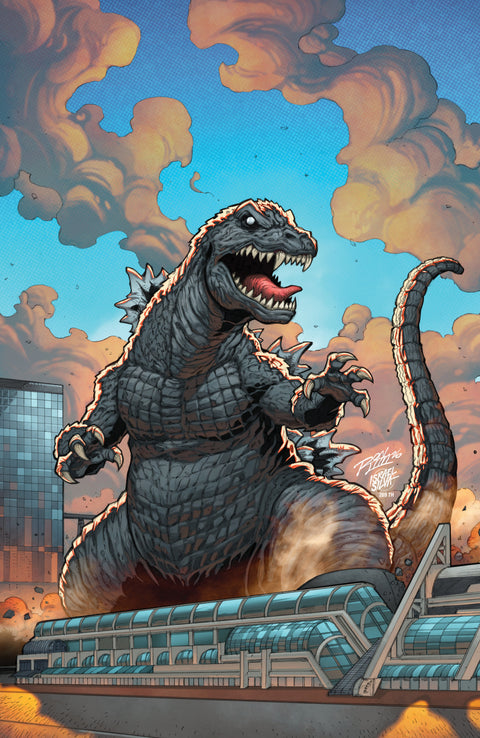 Godzilla Vs. America: San Diego Variant RI (10) (Lim Full Art) 1:10 IDW Publishing Various Various Ron Lim