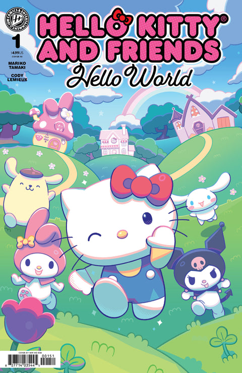 Hello Kitty and Friends: Hello World! #1 Variant RI (25) (Kim) 1:25 IDW Publishing Mariko Tamaki Cody Lemieux Min Ho Kim