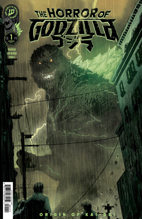 The Horror of Godzilla [Kai-Sei Era] #1 Cover A (Jones) IDW Publishing Ethan Parker Tristan Jones Tristan Jones