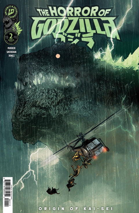 The Horror of Godzilla [Kai-Sei Era] #2 Cover A (Jones) IDW Publishing Ethan Parker Tristan Jones Tristan Jones