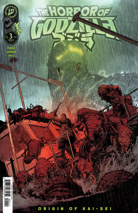 The Horror of Godzilla [Kai-Sei Era] #3 Cover A (Jones) IDW Publishing Ethan Parker Tristan Jones Tristan Jones
