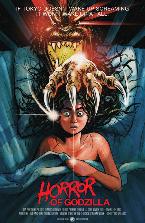 The Horror of Godzilla [Kai-Sei Era] #3 Variant B (Tunica Movie Homage Cover) IDW Publishing Ethan Parker Tristan Jones Pablo Tunica